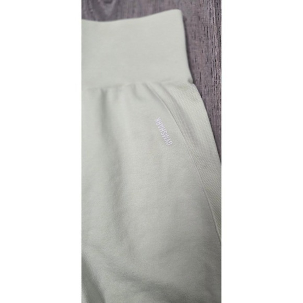 GYMSHARK Flex Cycling Shorts, Size Medium Logo High Waisted - Picture 9 of 9